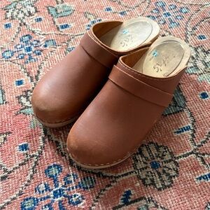 Classic Brown Swedish Clogs